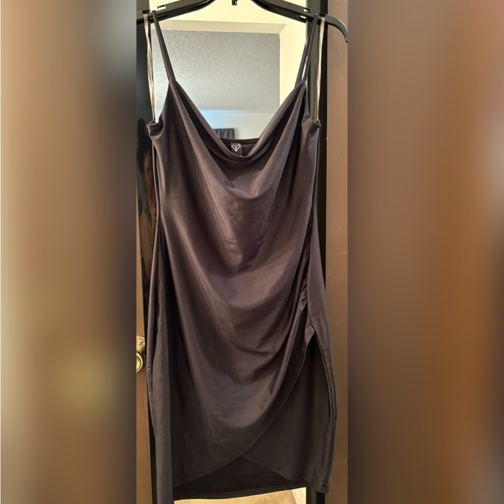 Windsor Black Spaghetti Strap Dress